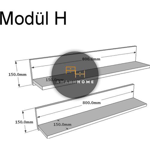 AMAHH HOME ტელევიზორის მაგიდა