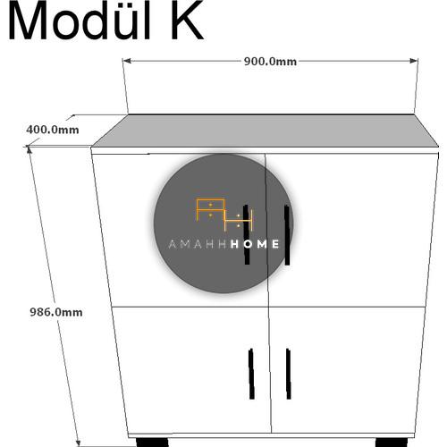 AMAHH HOME ტელევიზორის მაგიდა