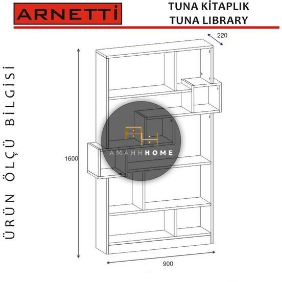 AMAHH HOME წიგნის თარო