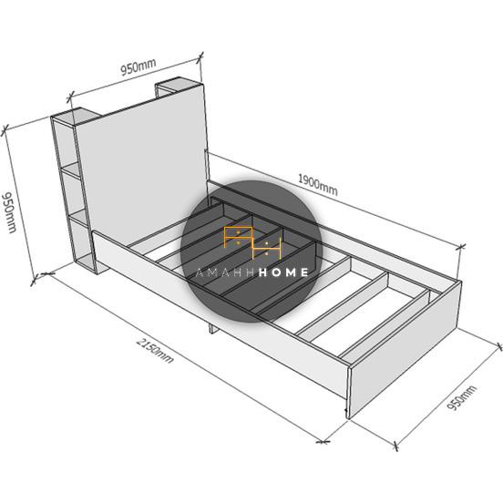 AMAHH HOME ერთ კაციანი საწოლი