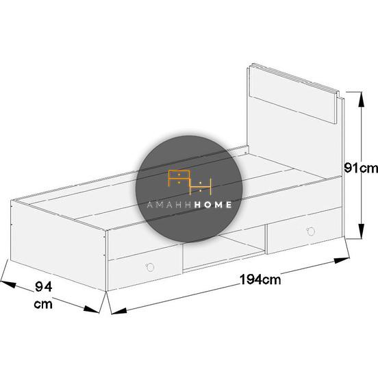 AMAHH HOME ერთ კაციანი საწოლი
