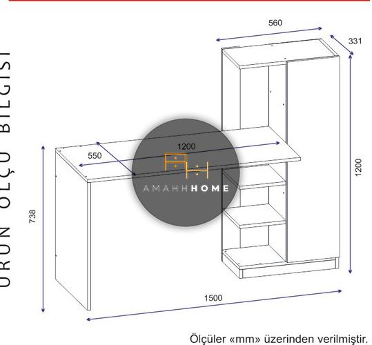 AMAHH HOME სამუშაო მაგიდა