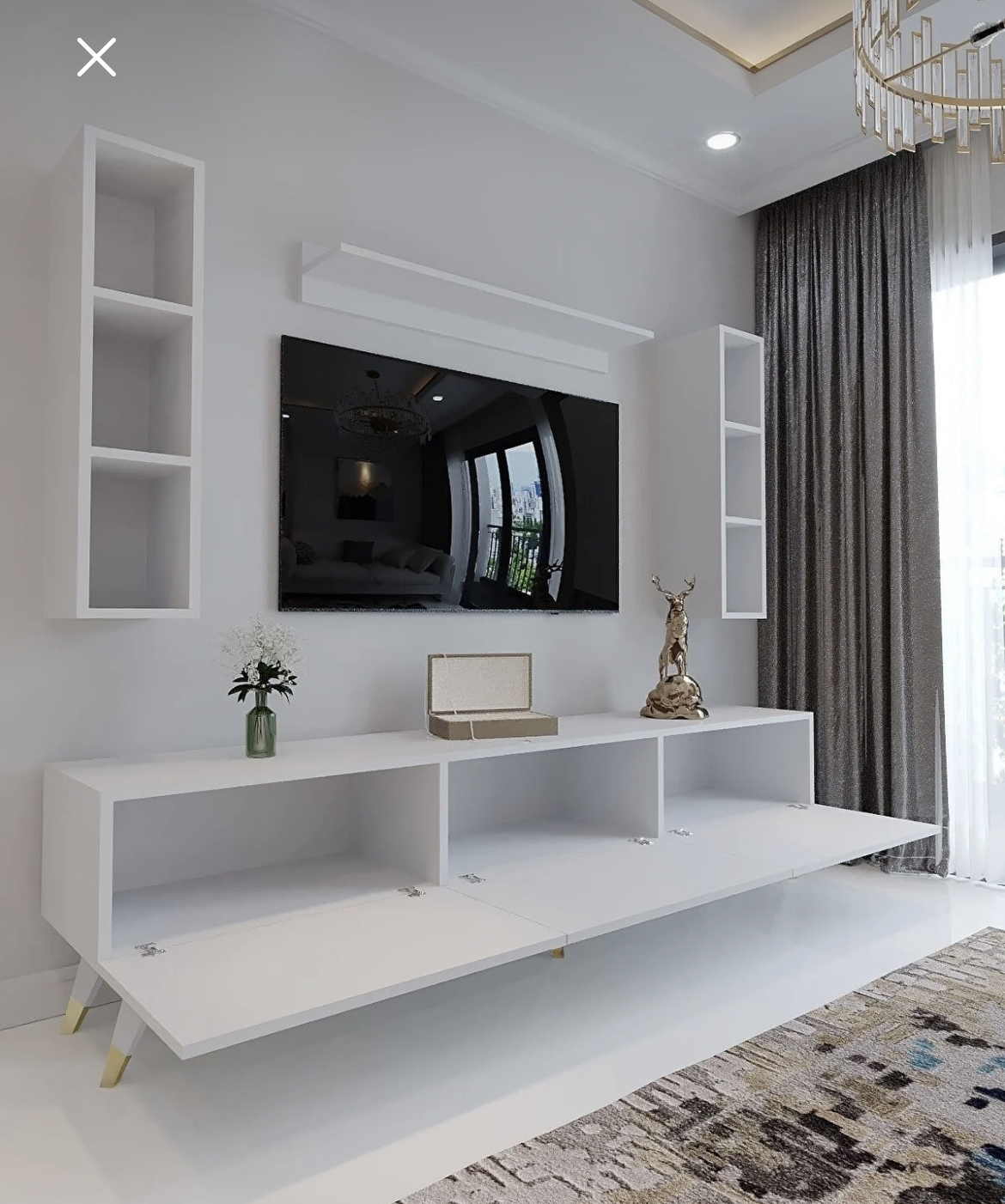 AMAHH HOME ტელევიზორის მაგიდა