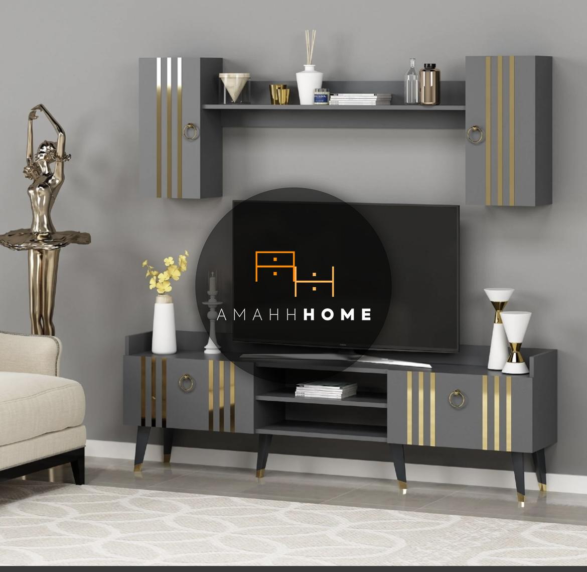 ტელევიზორის მაგიდის კომპლექტი