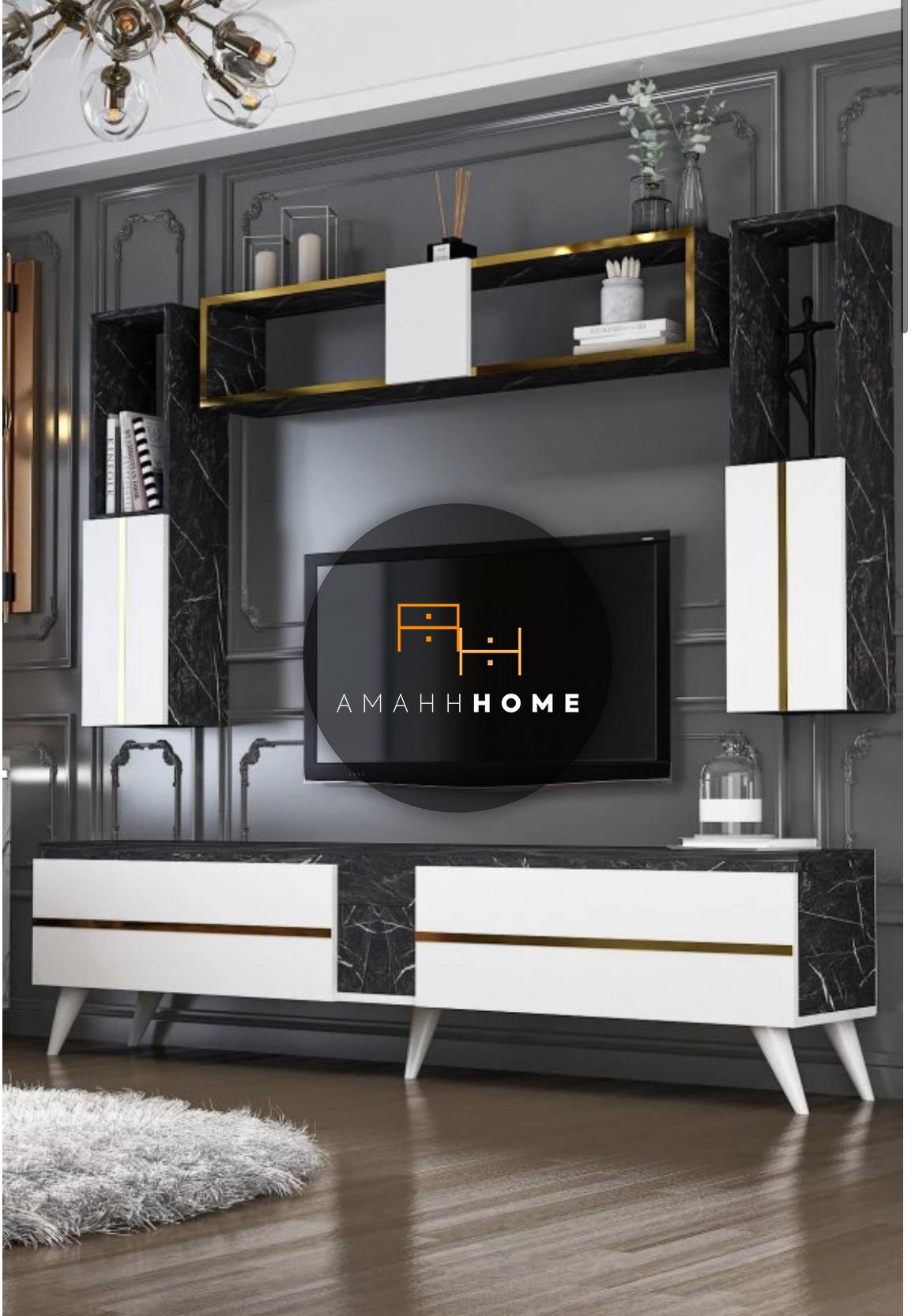 ტელევიზორის მაგიდის კომპლექტი